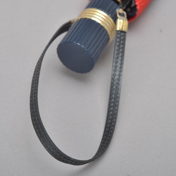 美品◇クリスチャン・ディオール トロッター 折りたたみ傘 カバー付き ネイビー