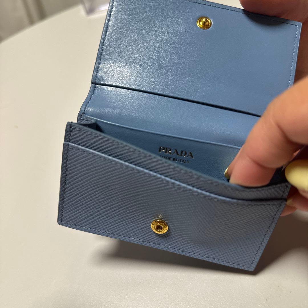 【送料無料】美品PRADA カードケース