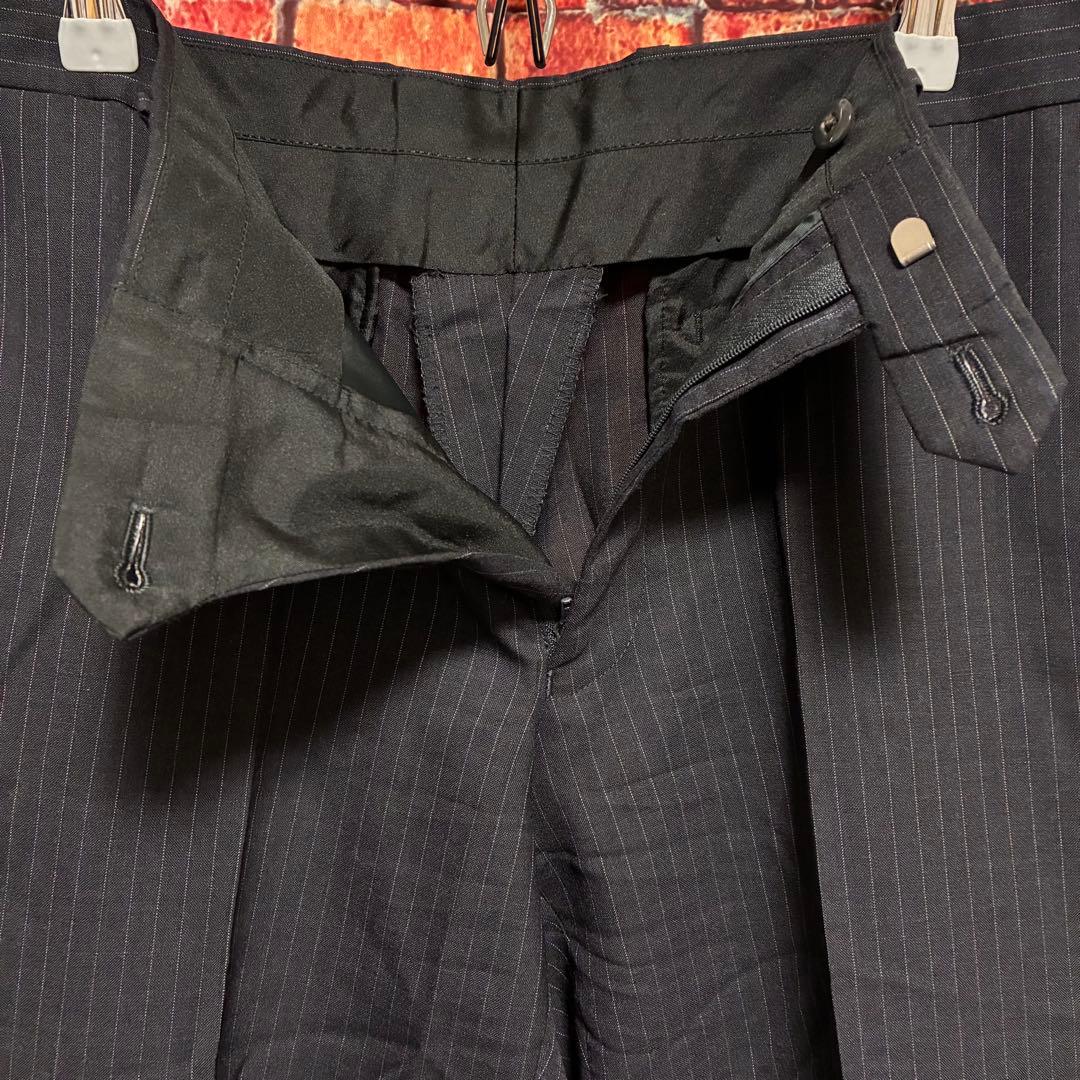 極美品☆ミツミネ　高級ウール100% スーツセットアップ AB4 ダークグレー