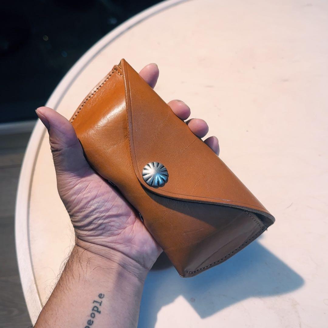 RRL クラシックレザー眼鏡ケース