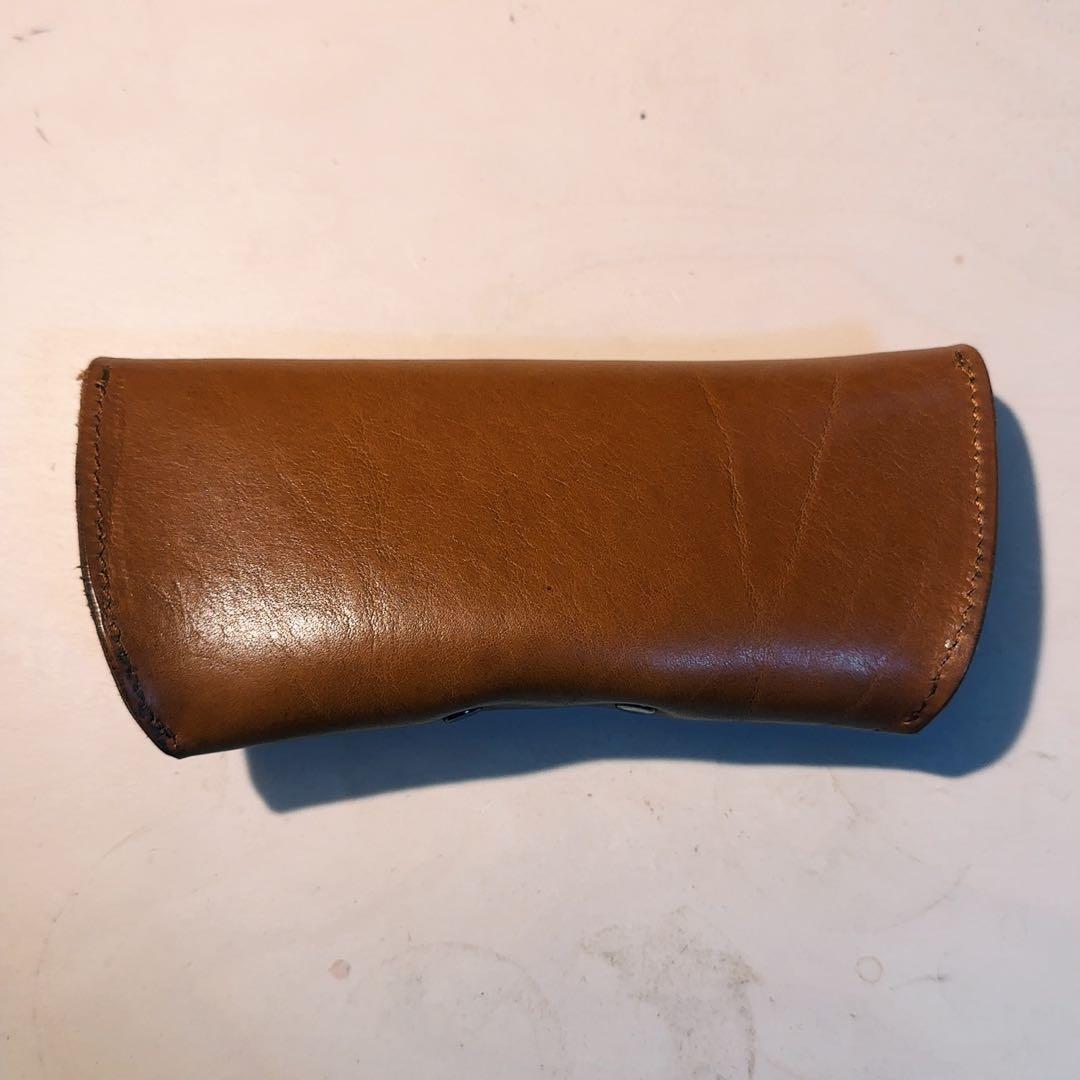 RRL クラシックレザー眼鏡ケース