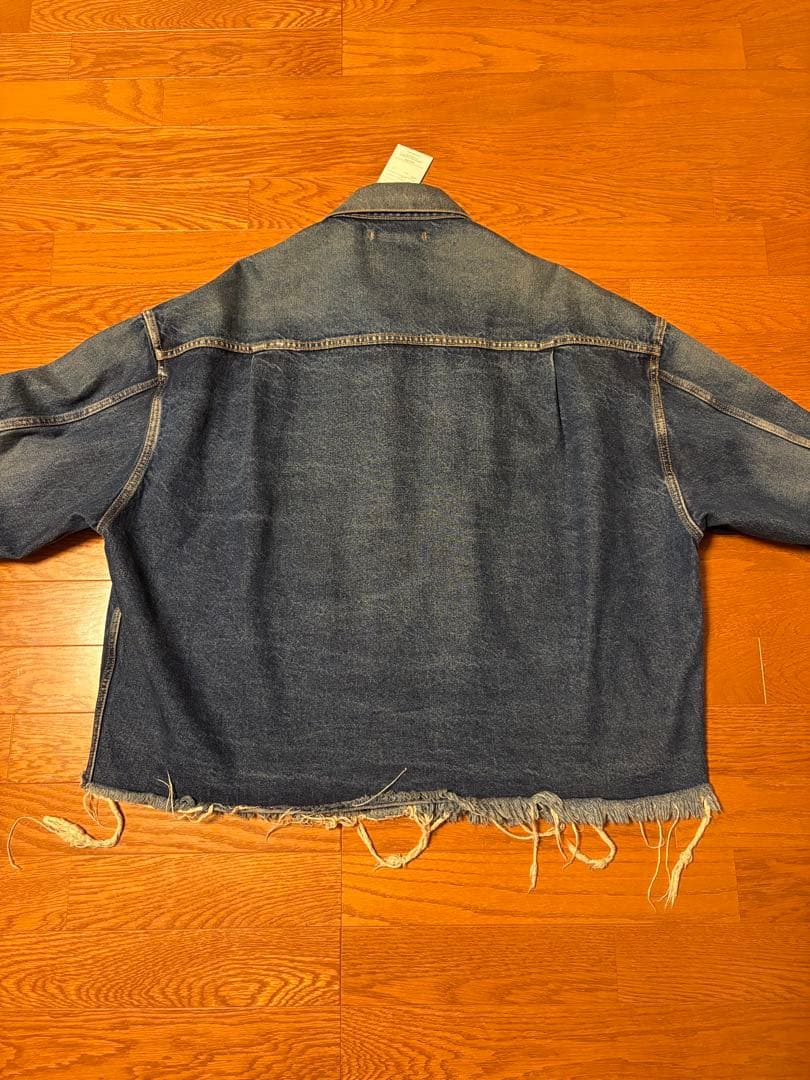 ジャケット・アウター doublet CUT OFF OVERSIZED DENIM JACKET