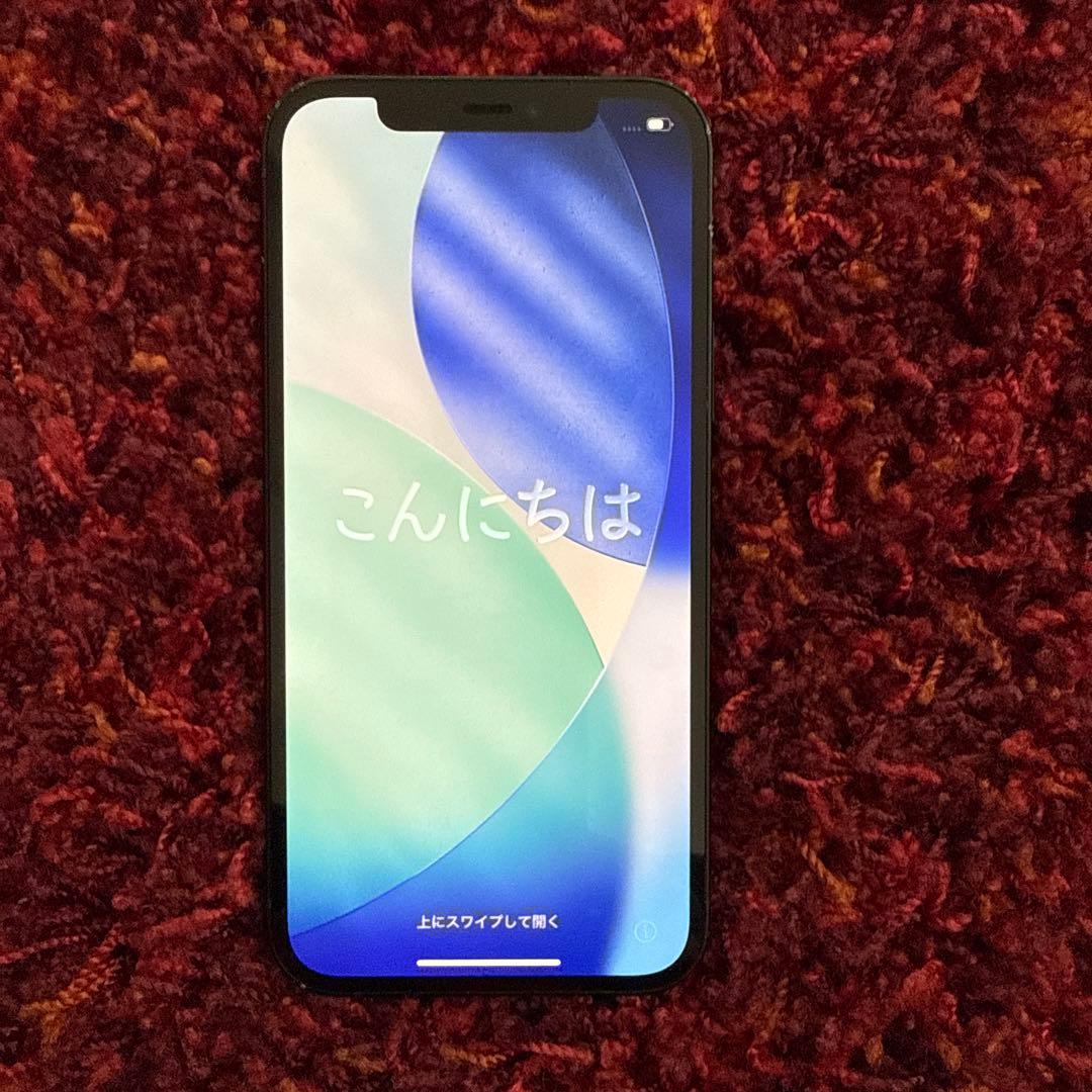 【kaai】iPhone12本体64GB ブラック オマケのケーブル付き