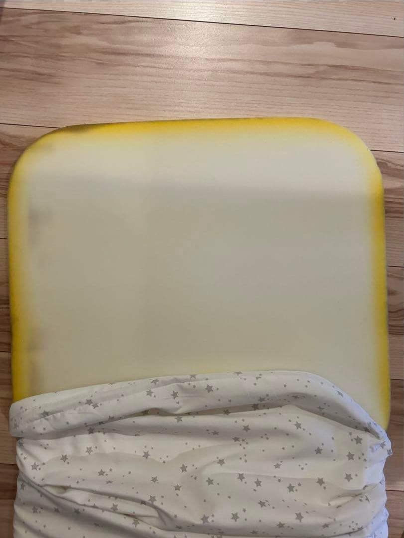 HZDMJ ベビーベッド　カーキ(ベージュ)