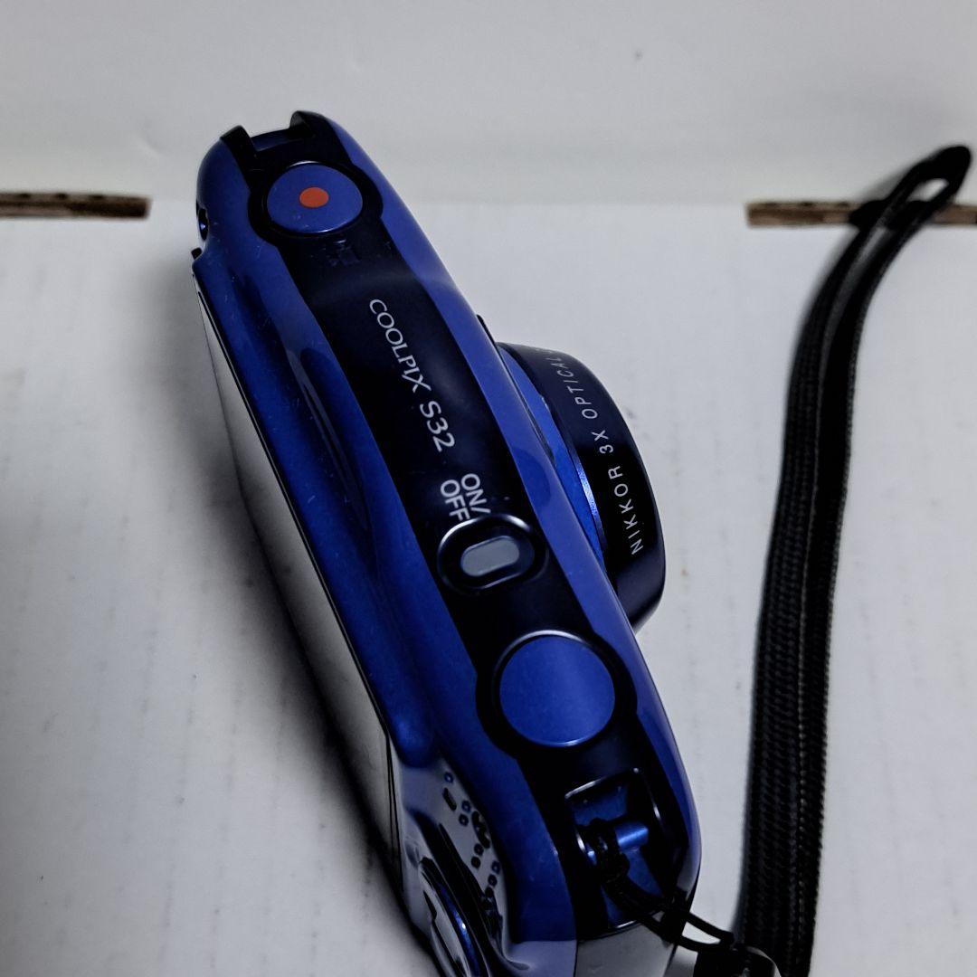 COOLPIX S32 FinePix XP90 2台セットジャンク動作未確認