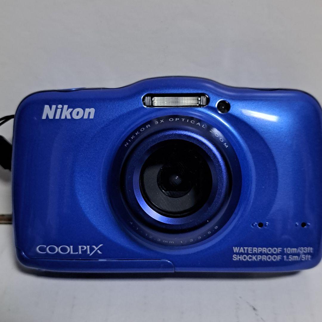 COOLPIX S32 FinePix XP90 2台セットジャンク動作未確認