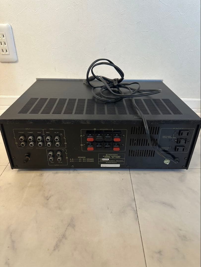 Pioneer SA-7800（ステレオプリメインアンプ）