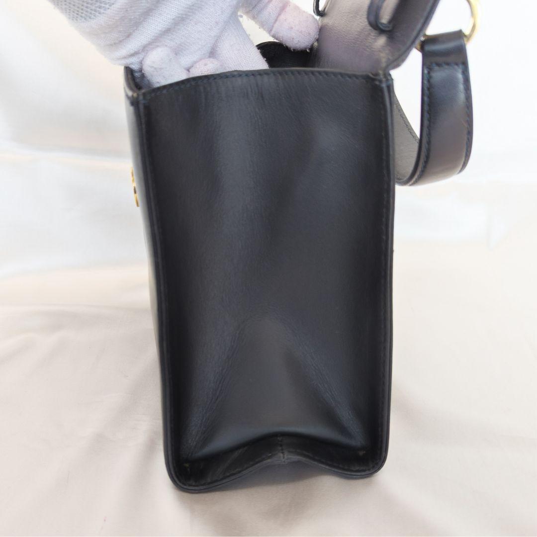 【美品】 Ferragamo ヴァラリボン ハンドバッグ 2Way パーティー