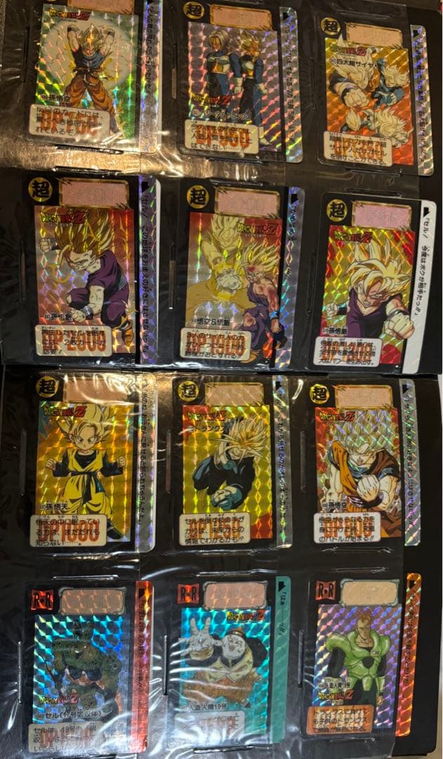カードダスシールまとめ　ドラゴンボール、ガンダム、他