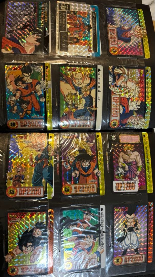 カードダスシールまとめ　ドラゴンボール、ガンダム、他
