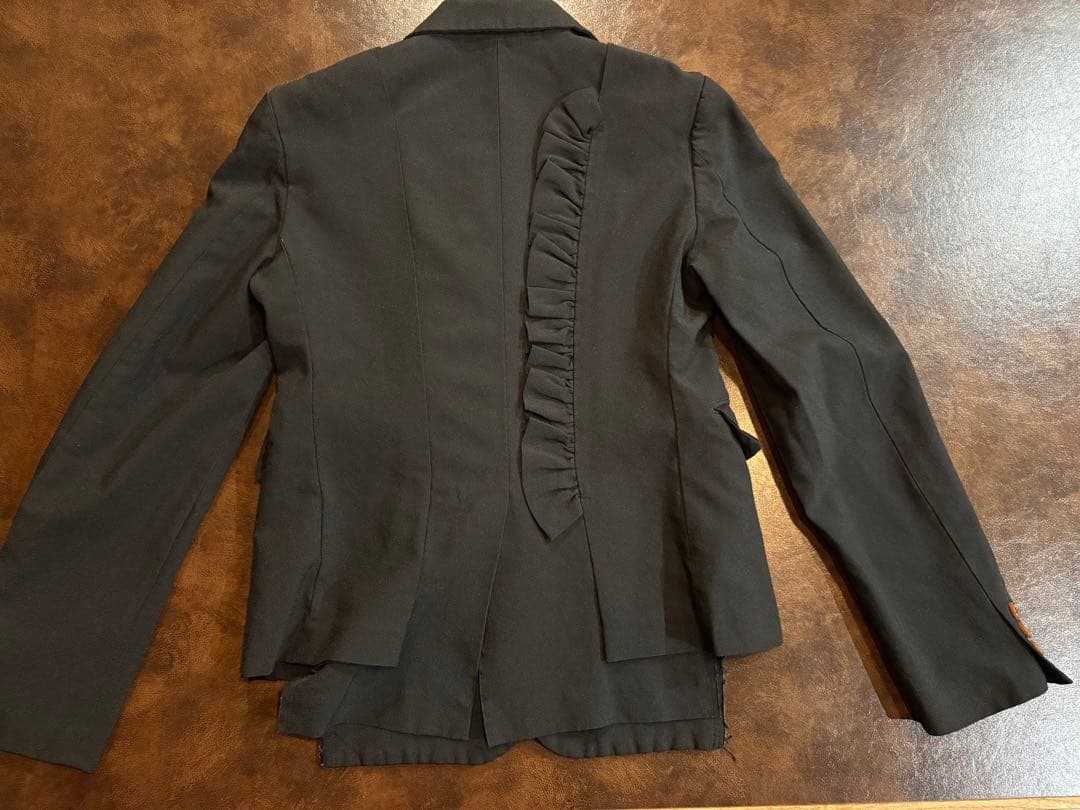 【美品】COMME des GARÇONS フリルテーラードジャケット