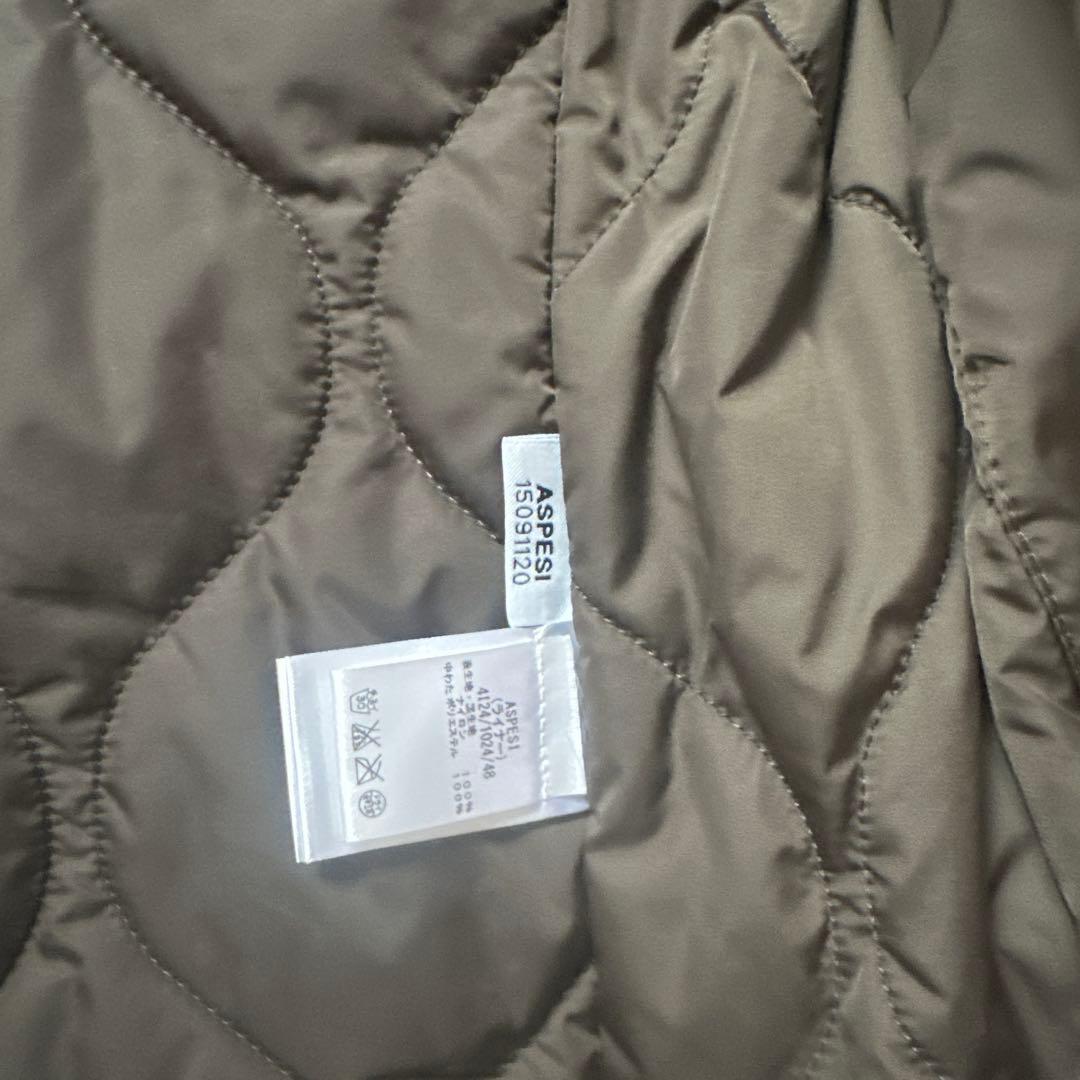 アスペジM65.ミリタリージャケット ブラックXS