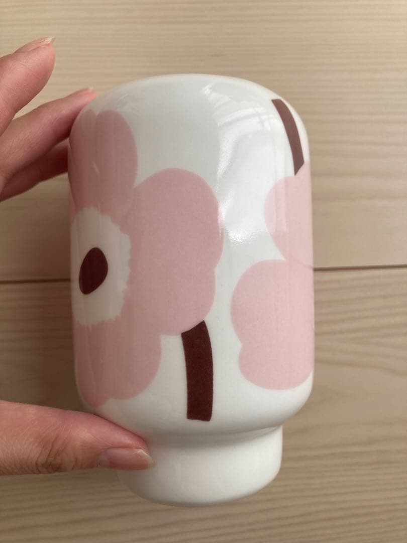 マリメッコ ウニッコ柄 フラワーベース