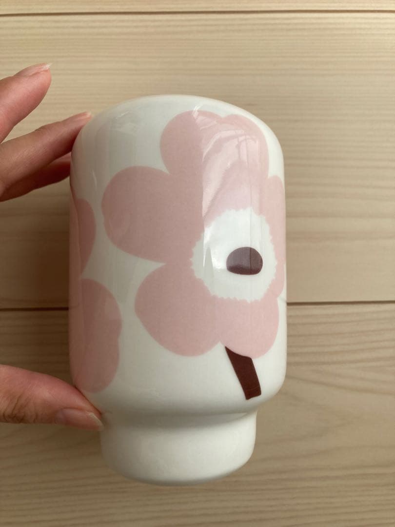 マリメッコ ウニッコ柄 フラワーベース