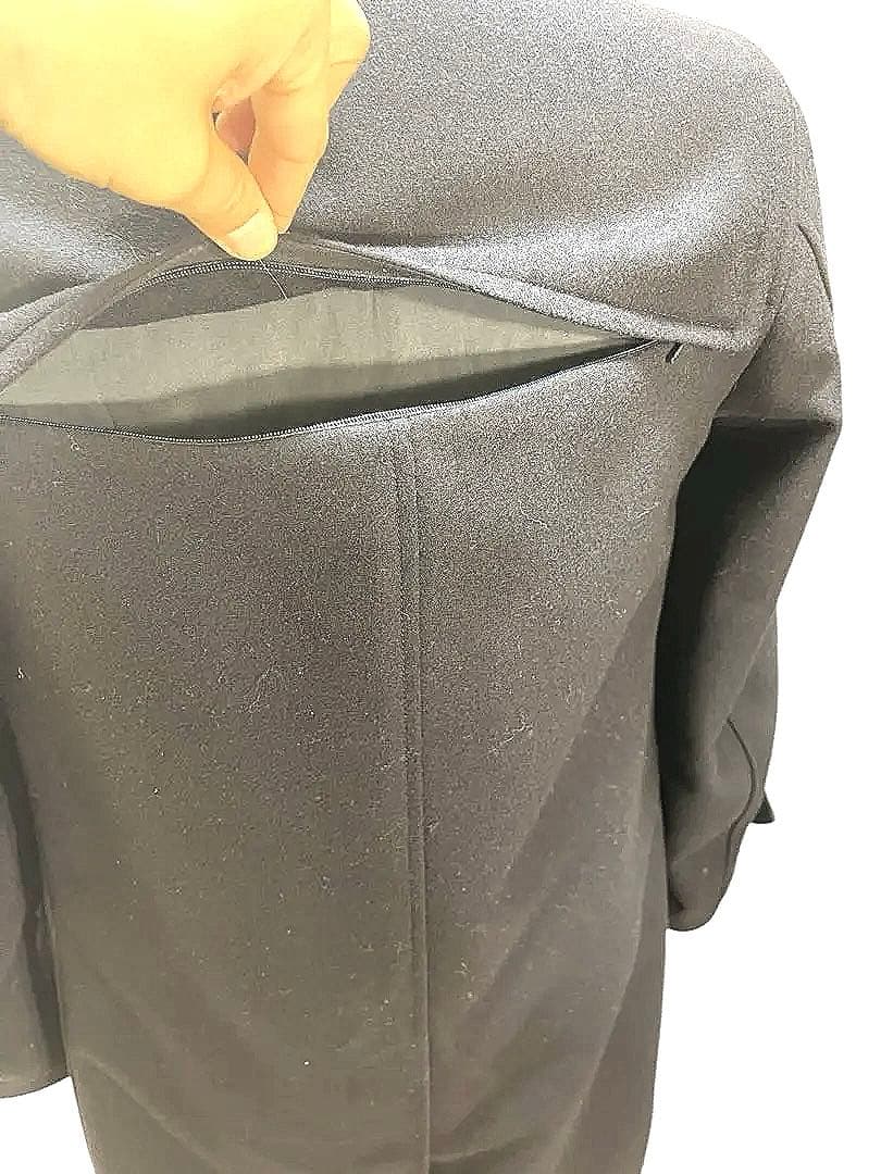 最終価格　上質UNDERCOVERISM ネイビー ダッフルコート フード付き