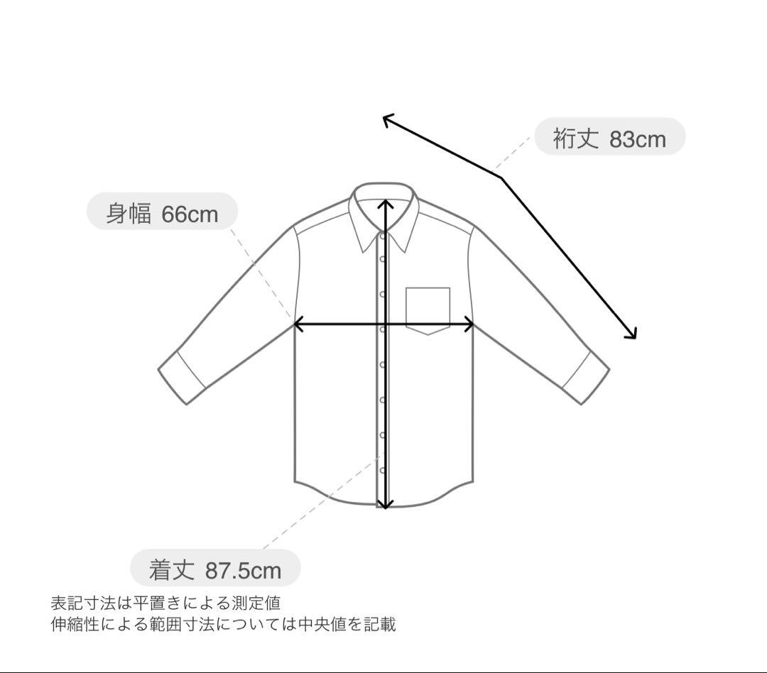 （未使用）BLAMINK コットン レギュラー カラーシャツ 36