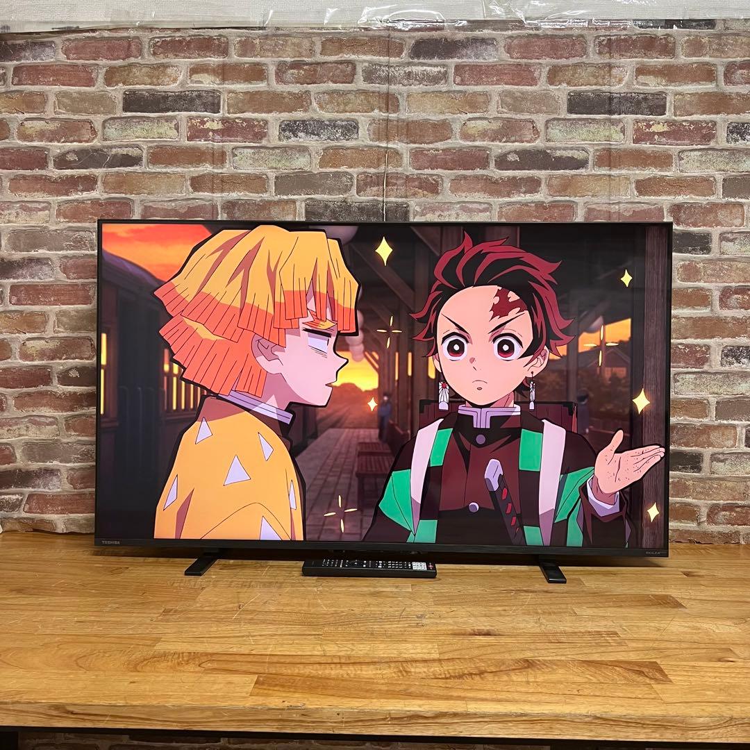 東芝 50V型 4K 液晶テレビ REGZA 50Z570L動画アプリ搭載