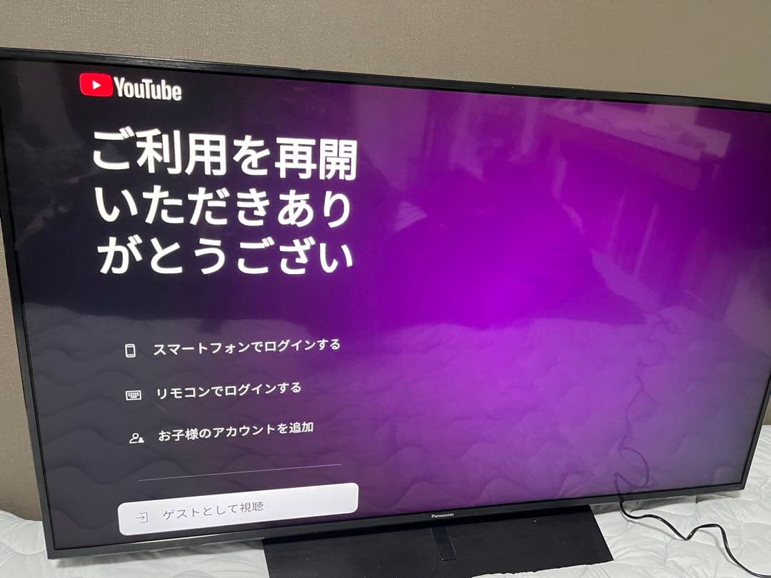 Panasonic VIERA TH-49JX85 2022年製