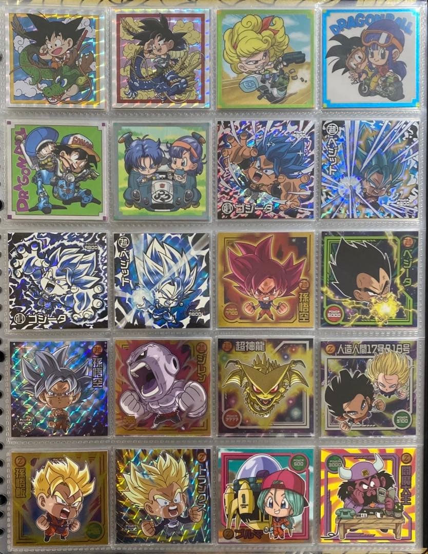 【1/31まで‼︎】ドラゴンボール 超戦士 シール ウエハース コンプ セット