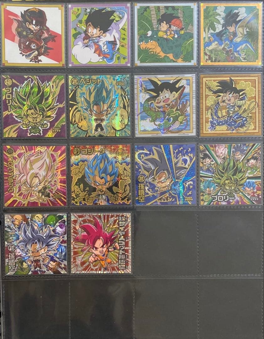 【1/31まで‼︎】ドラゴンボール 超戦士 シール ウエハース コンプ セット