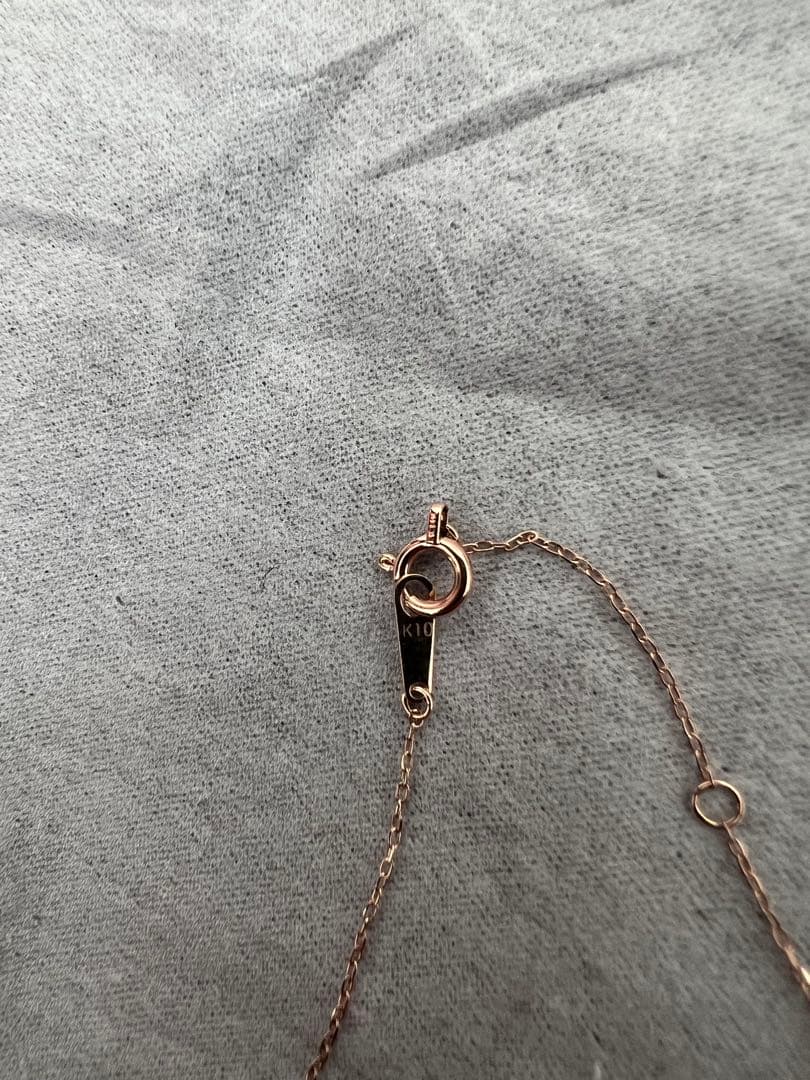 ヴァンドーム青山　k10 ゴールド　ダイヤモンド　ネックレス