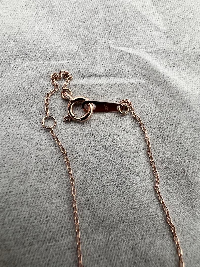 ヴァンドーム青山　k10 ゴールド　ダイヤモンド　ネックレス