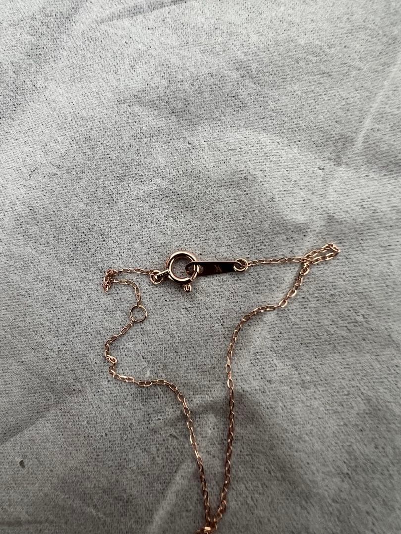 ヴァンドーム青山　k10 ゴールド　ダイヤモンド　ネックレス