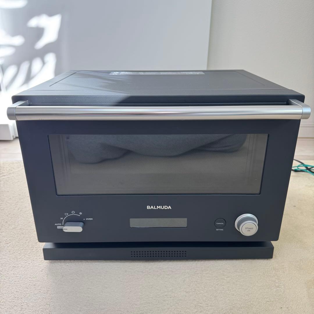 22年製 バルミューダ ザ・レンジ BALMUDA K04A-BK 【美品】