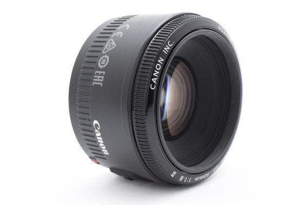 キャノン Canon EF 50mm F1.8 II 単焦点レンズ