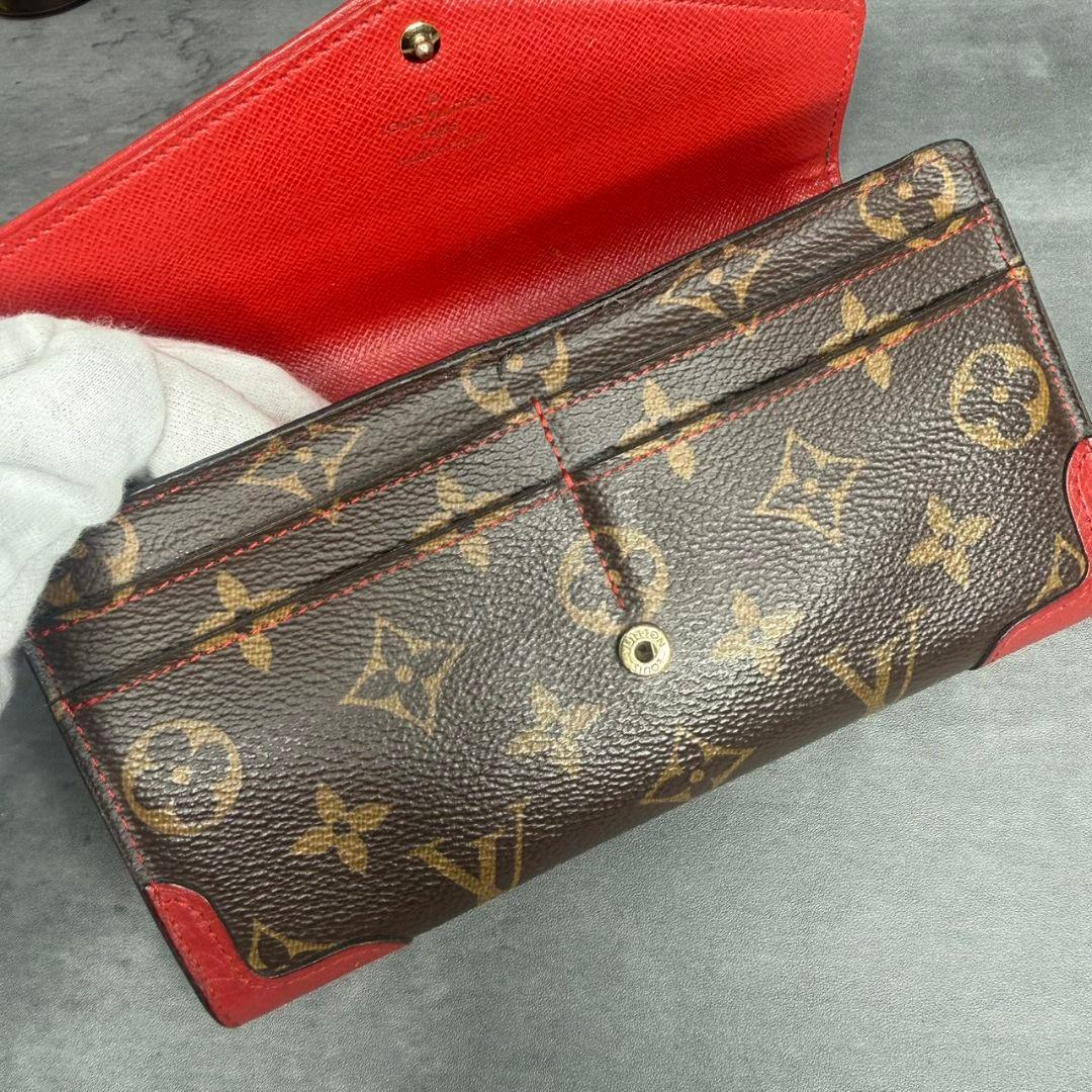 【良品】ルイヴィトン ポルトフォイユ サラ レティーロ モノグラム 長財布