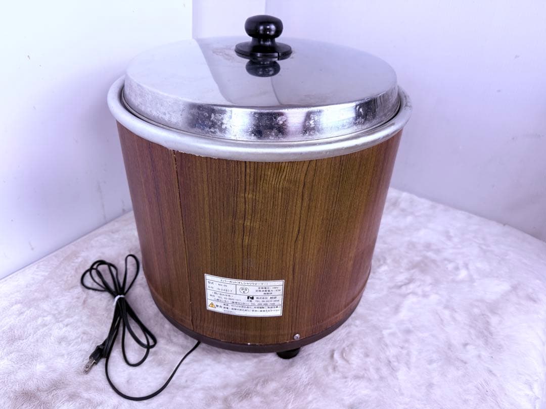 熱研電気びつ エバーホット すしシャリ用ＮＶ-25【2.5升】 ※ 保温専用