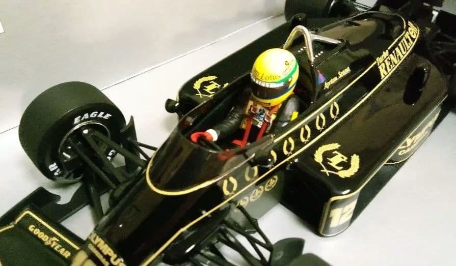 ミニチャンプス 1/18 F1 ロータス 97T ルノー A.セナ