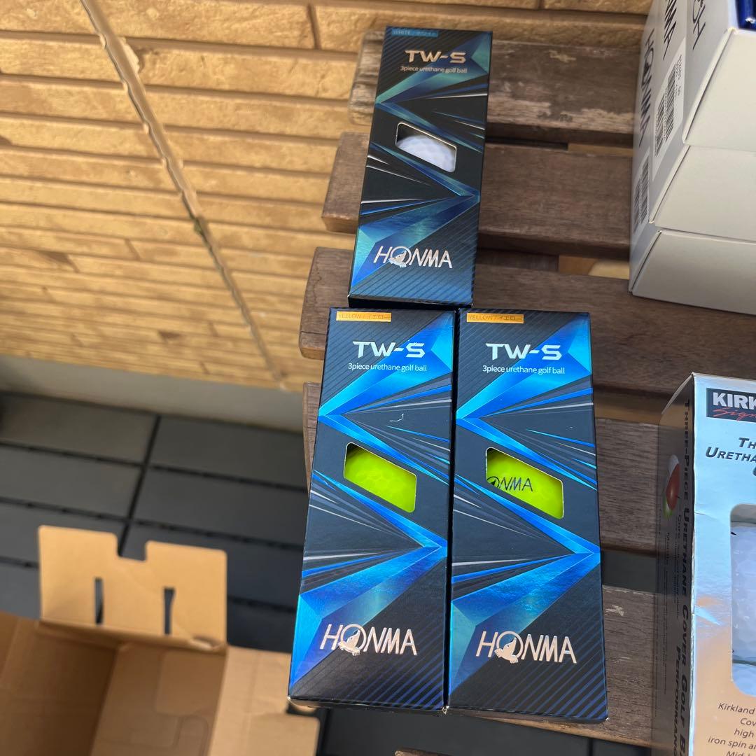 HONMA TW-S 6ダース　72球 他　未使用おまけ48球 合計120球