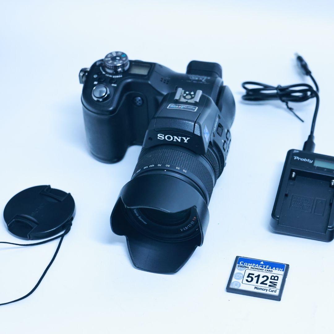 SONY Cyber-shot DSC-F828 デジタルカメラ　メモリー付