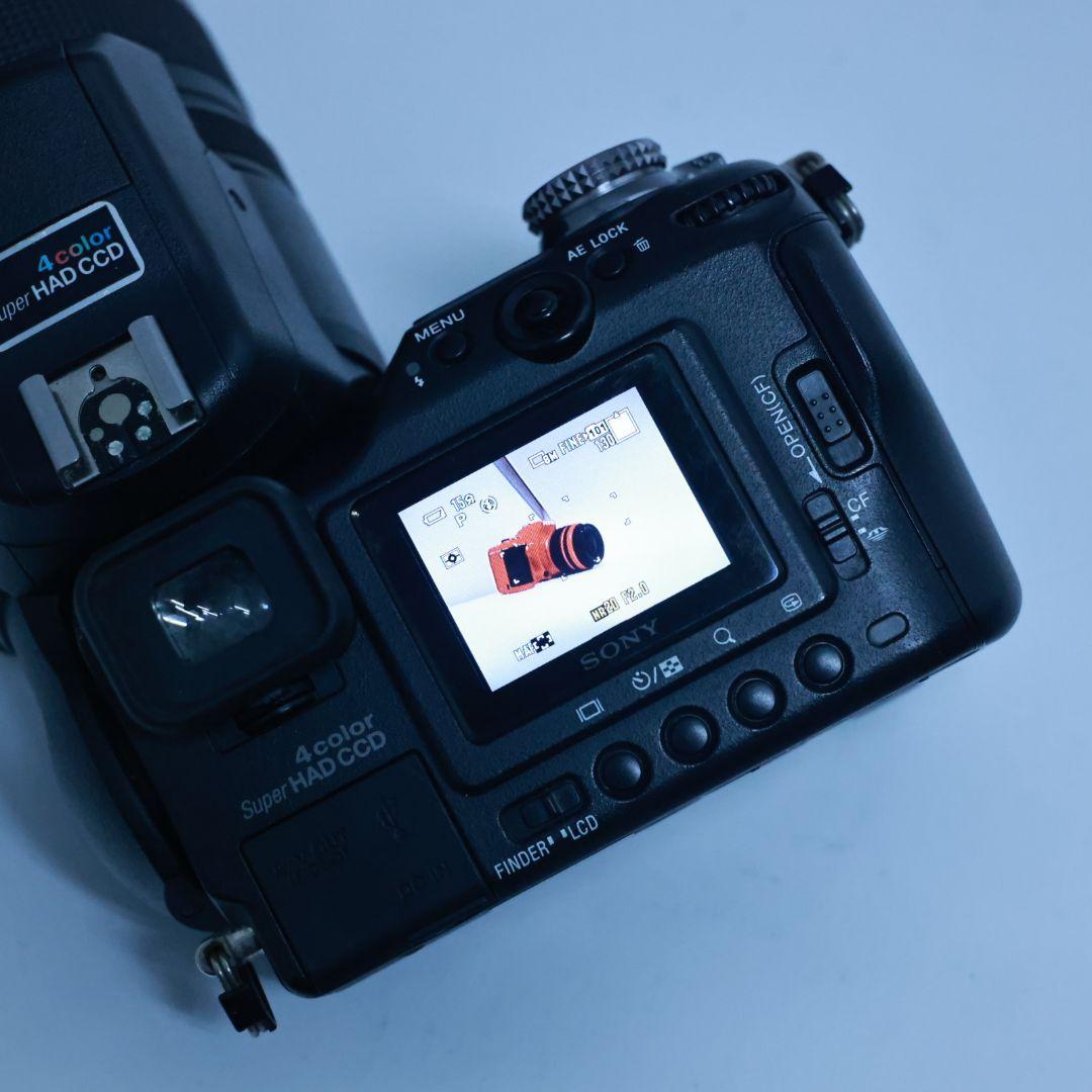 SONY Cyber-shot DSC-F828 デジタルカメラ　メモリー付