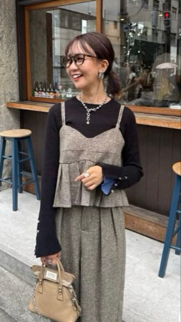 FOSIE ボリュームチェーンネックレス / シルバー