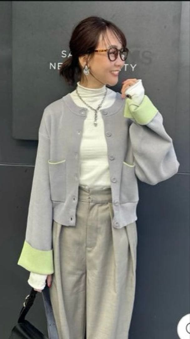 FOSIE ボリュームチェーンネックレス / シルバー