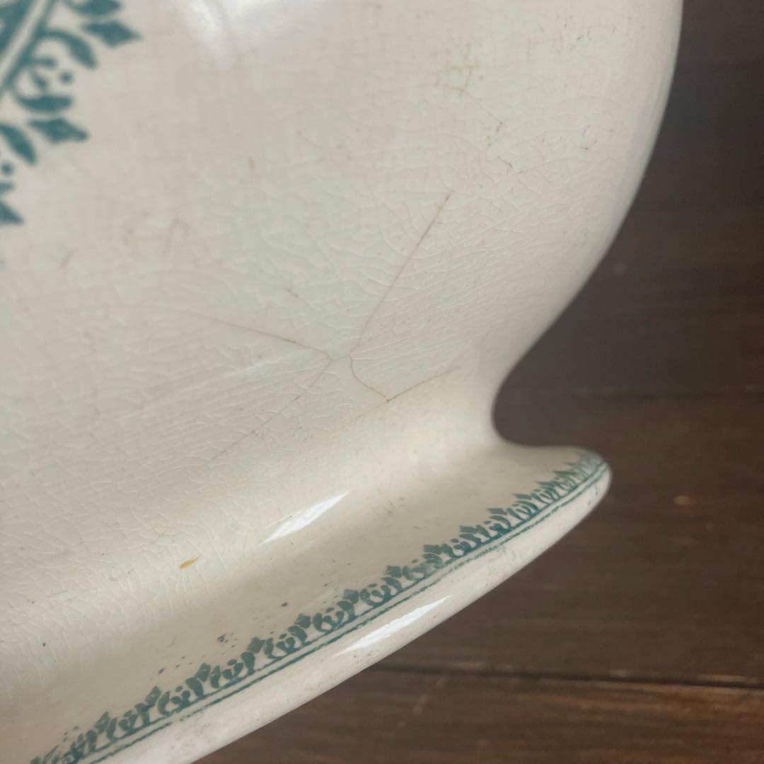 フランスアンティーククレイユエモントロースーピエール　レギュミエール