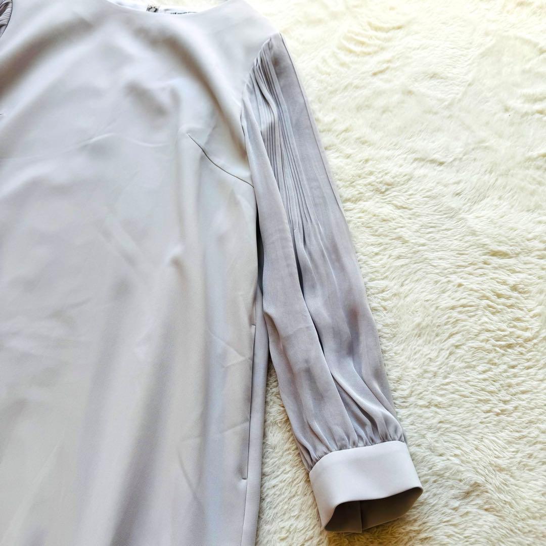 【新品未使用】23区トリアセダブルジョーゼット ワンピース　大きいサイズ　21号