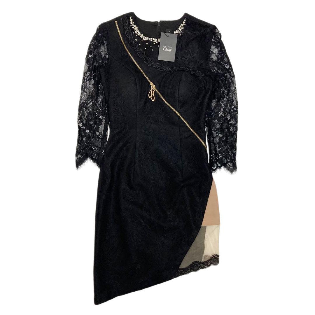 ROBE de FLEURS ローブドフルール ミニキャバドレス GL2203