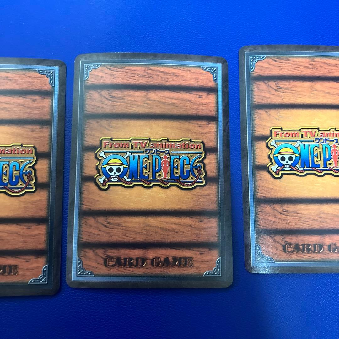 ワンピース旧カードゲーム　カードダス　プロモ　キラ3枚セット　ハイパーバトル