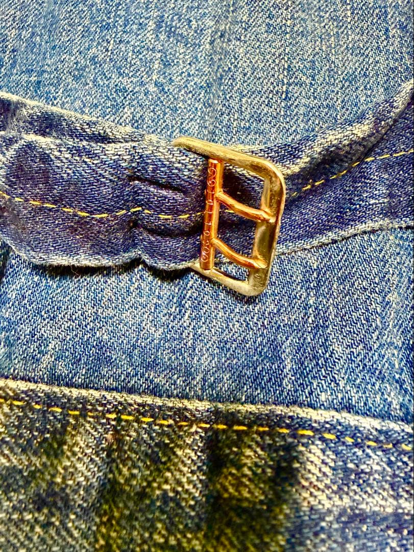 T*M様 REMI RELIEF ファースト針刺し袖レザーデニムジャケット《 S