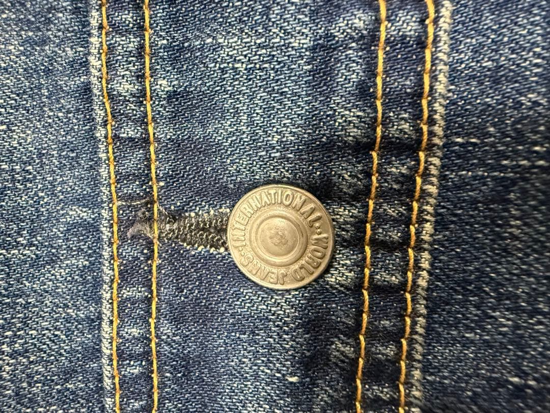 T*M様 REMI RELIEF ファースト針刺し袖レザーデニムジャケット《 S