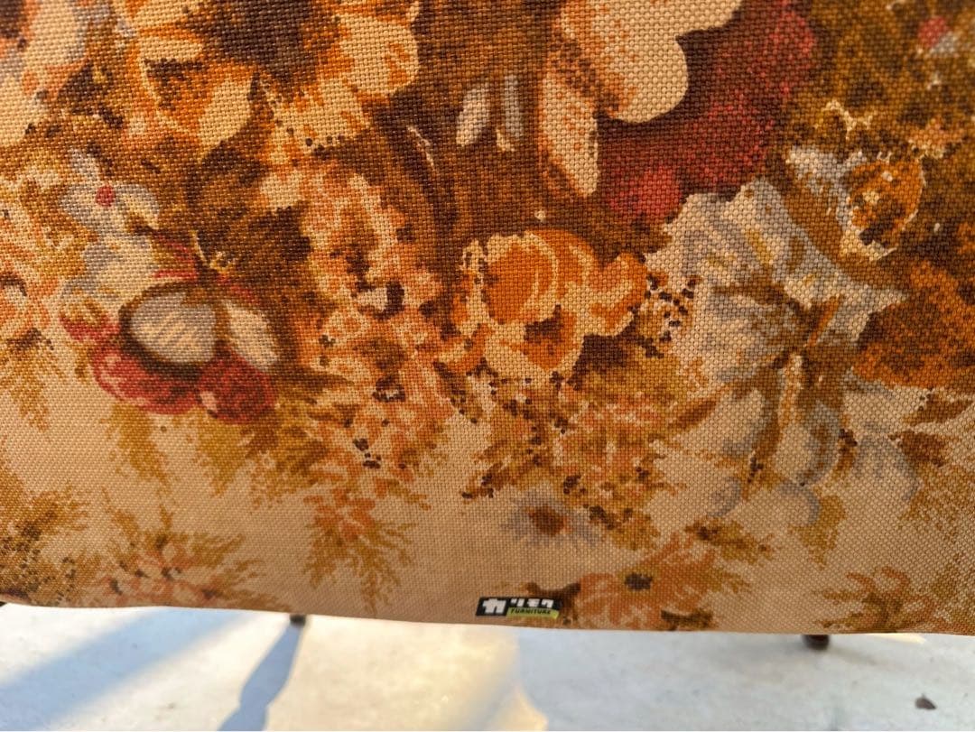 カリモク 花柄ソファセットとテーブル 茨城県古河市まで引き取り限定