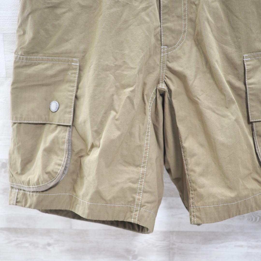 and wander × BARBOUR｜SOLWAYショーツ (ベージュ・3)