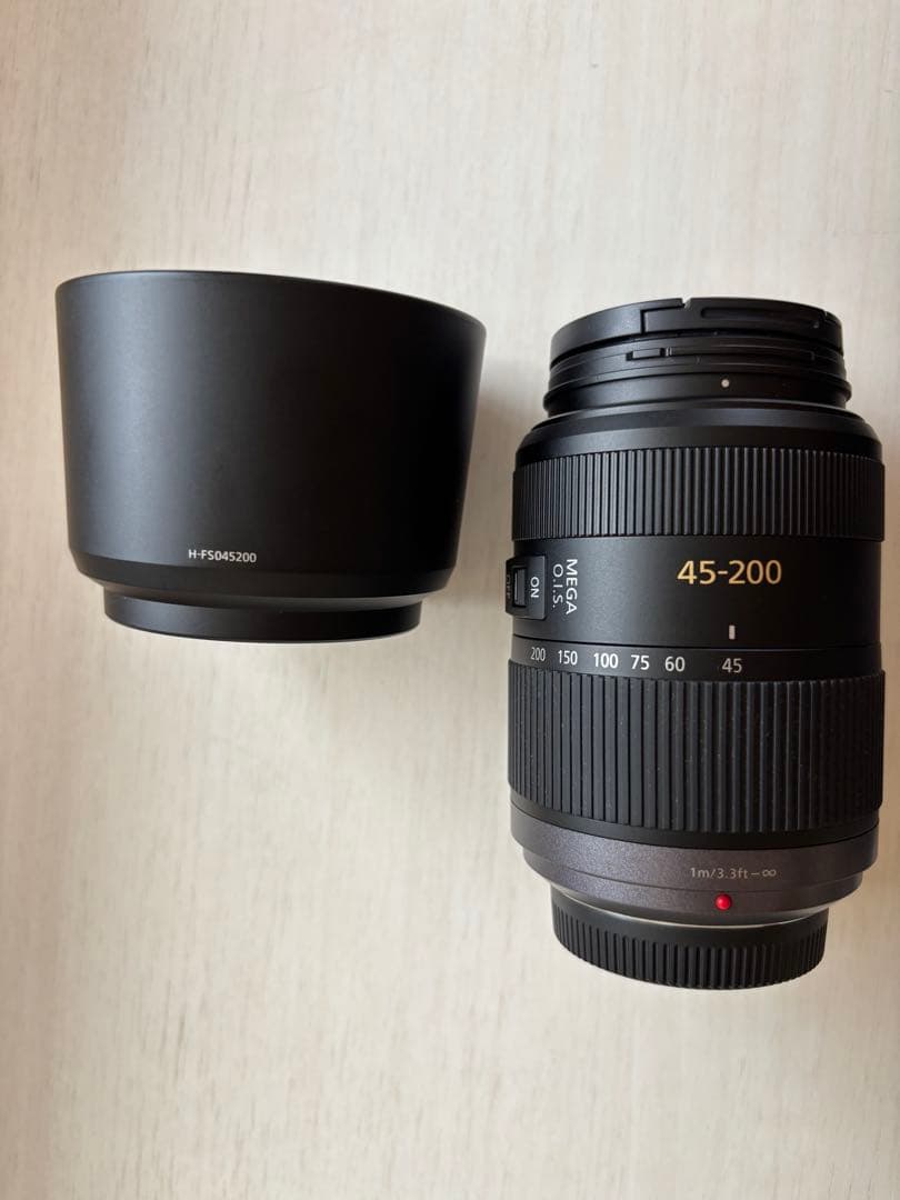 Panasonic H-FS045200 ズームレンズ 45-200mm 美品