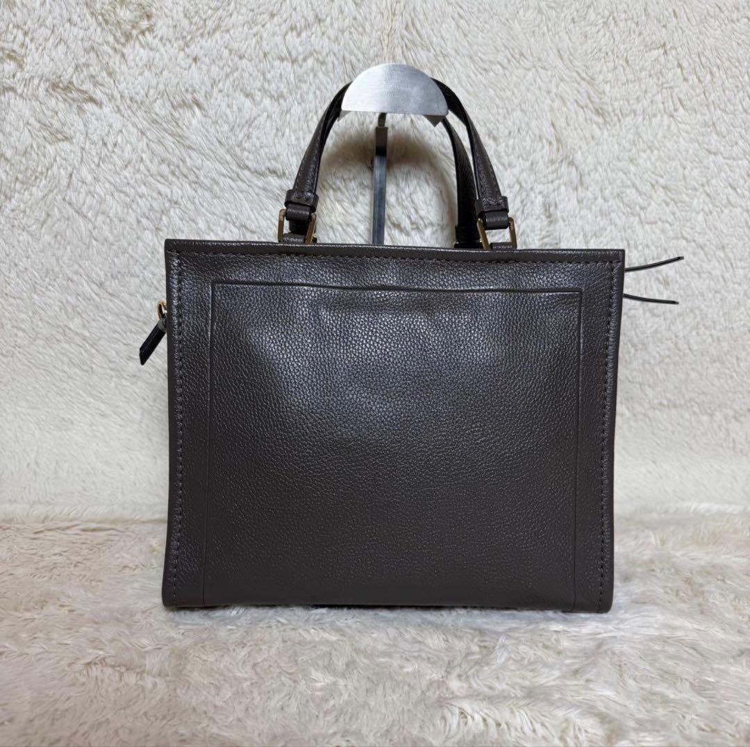 【美品】マーク ジェイコブス 2way THE BOX SHOPPER 29