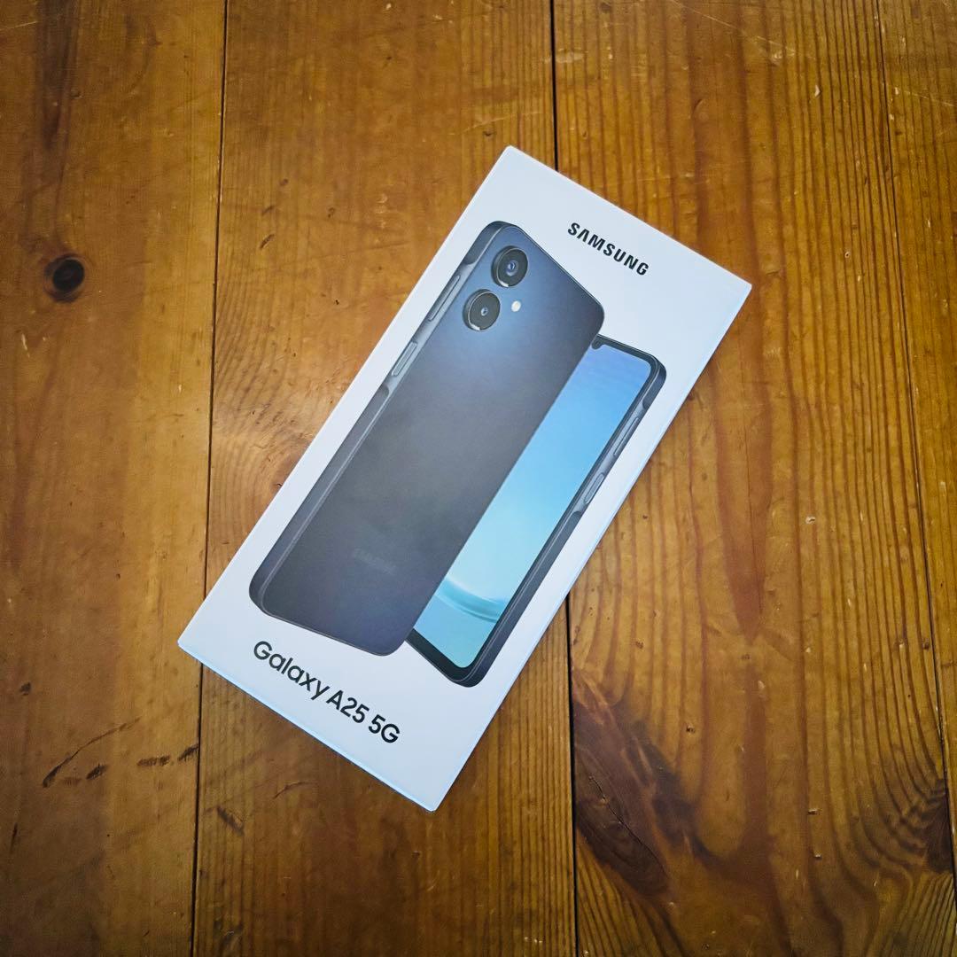 【新品未開封】Samsung Galaxy A25 5G 本体 ブラック
