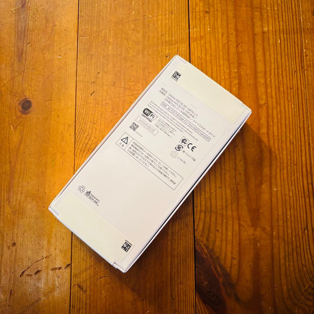 【新品未開封】Samsung Galaxy A25 5G 本体 ブラック