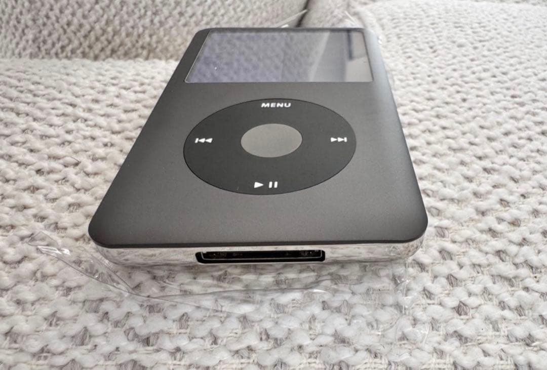 極美品 iPod classic 120GB ブラック新品電池 パネル